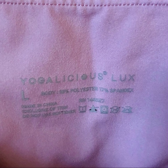 Lilac Yogalicious Lux Leggings - Picture 6 of 8